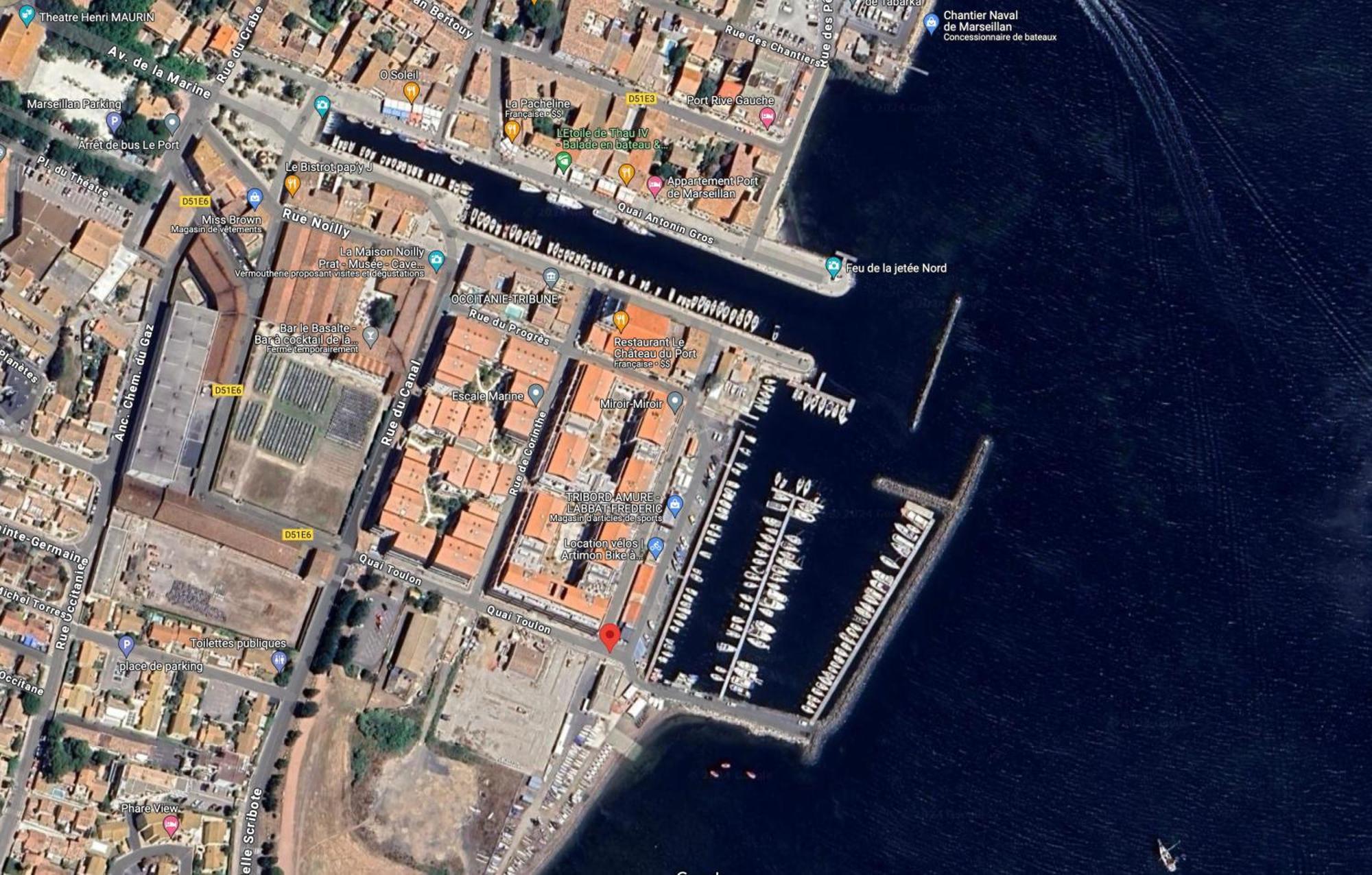 Apartamento Un Endroit De Reve Marseillan  Exterior foto